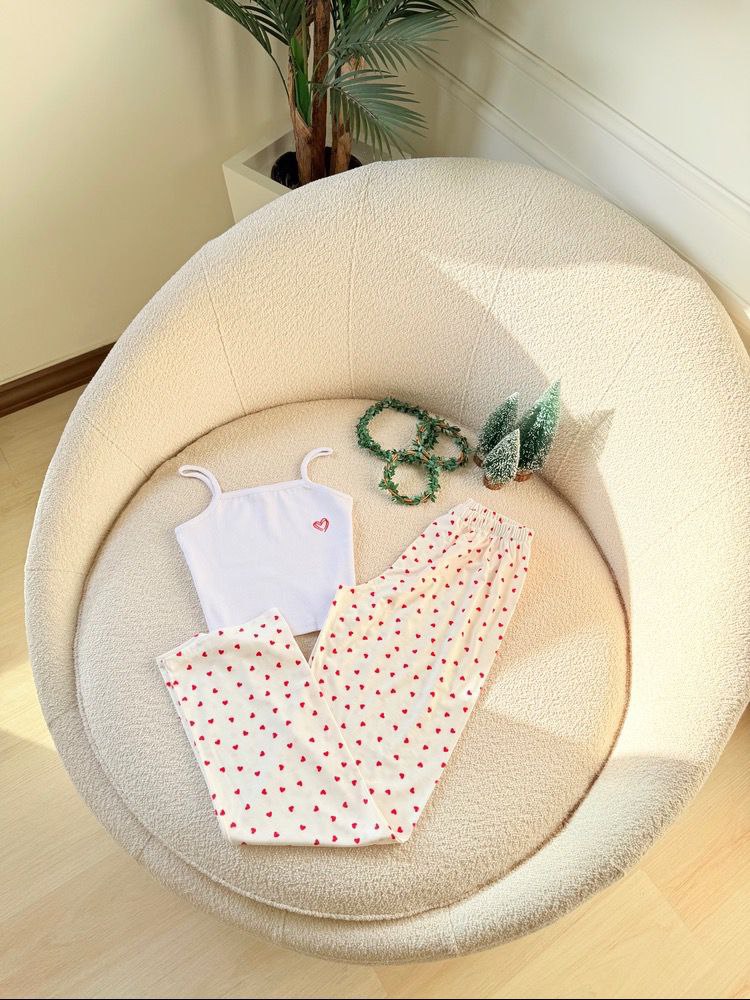 ست کراپ و شلوار عروسکی