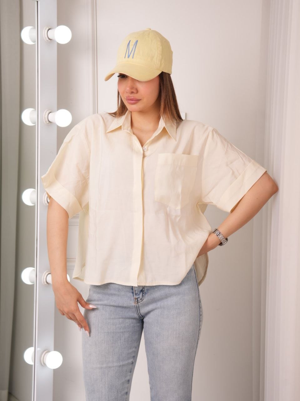 شومیز تک جیب نسیم