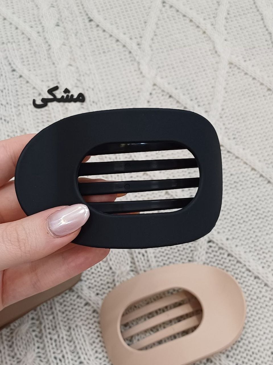 کلیپس بالشتی شمعی مشکی