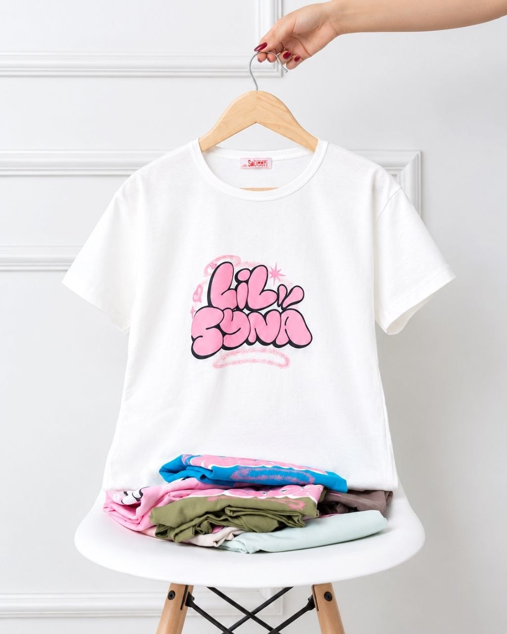 تیشرت Lil سفید